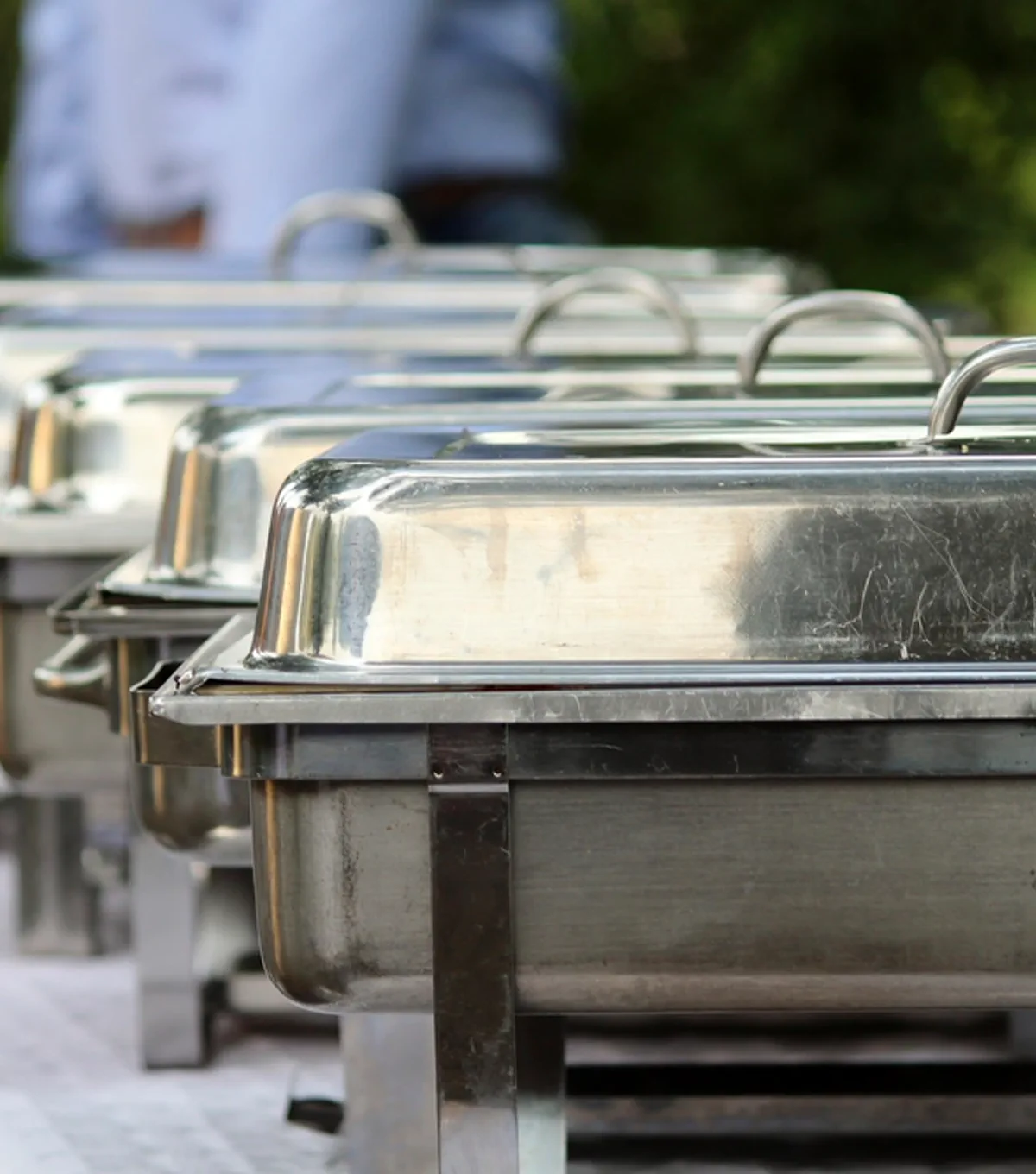 Catering sample booking page